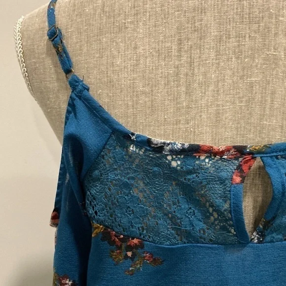 Rewind Embroidered Cold Shoulder Top​​​ - Picture 10 of 13